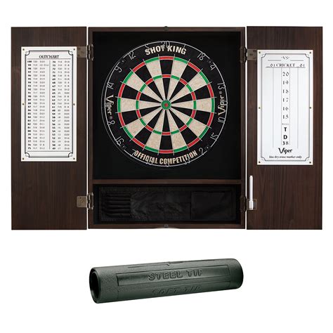 viper metropolitan collection steel tip bristle dartboard cabinet|Viper Metropolitan Solid Wood Cabinet & Sisal/Bristle Dartboard .